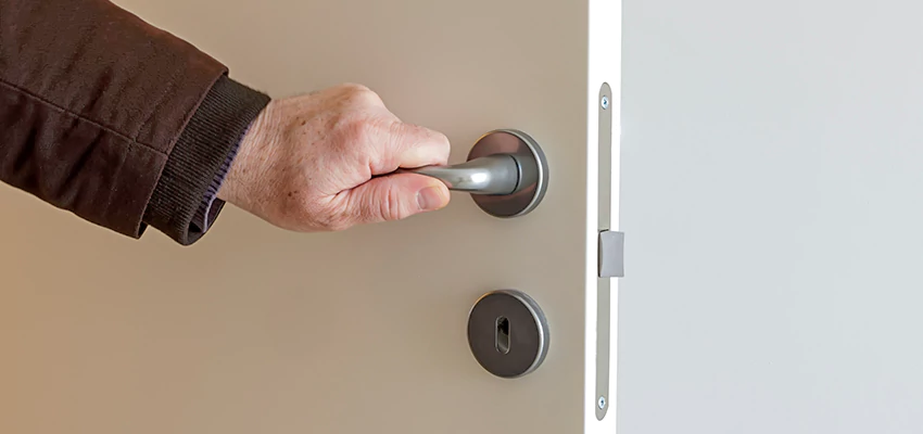 Restroom Locks Privacy Bolt Installation in Tamiami
