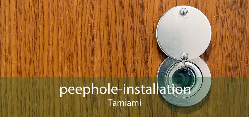 peephole-installation Tamiami