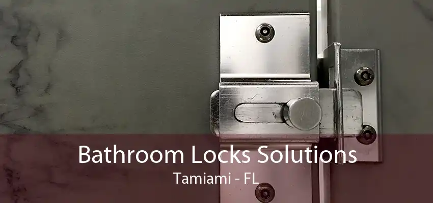 Bathroom Locks Solutions Tamiami - FL